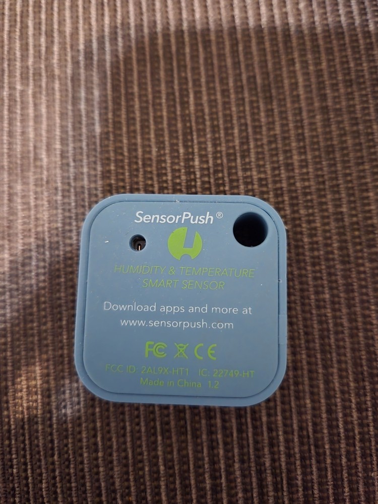 SensorPush HT.w Smart Temperature Sensor & Humidity -2 Pack, Blue