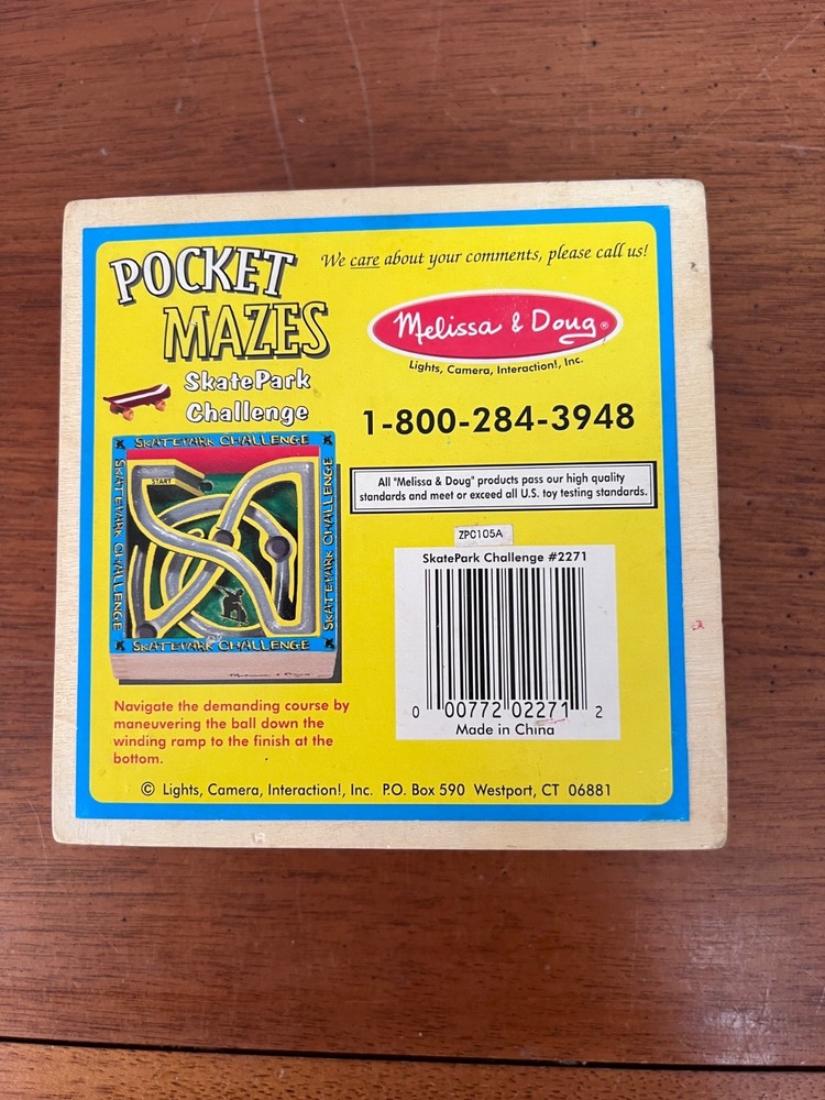 Skatepark Challenge, Melissa & Doug
