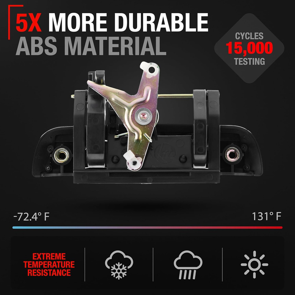 1995-2004 Toyota Tacoma Tailgate Handle Assembly–Compatible Replacement