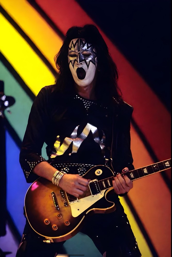 11x17 Kiss Ace Frehley Poster ABC In Concert Live Solo Photography #2