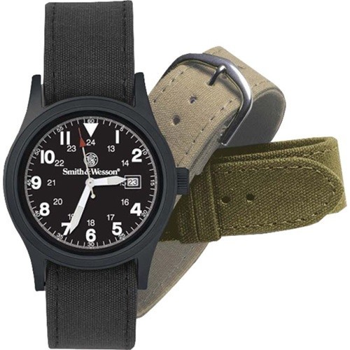 Smith & Wesson W1464BLK Military Wrist Watch