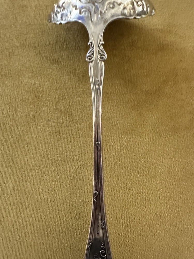 1847 ROGERS Vintage Grape Pattern- Large Soup Ladle 10 7/8”