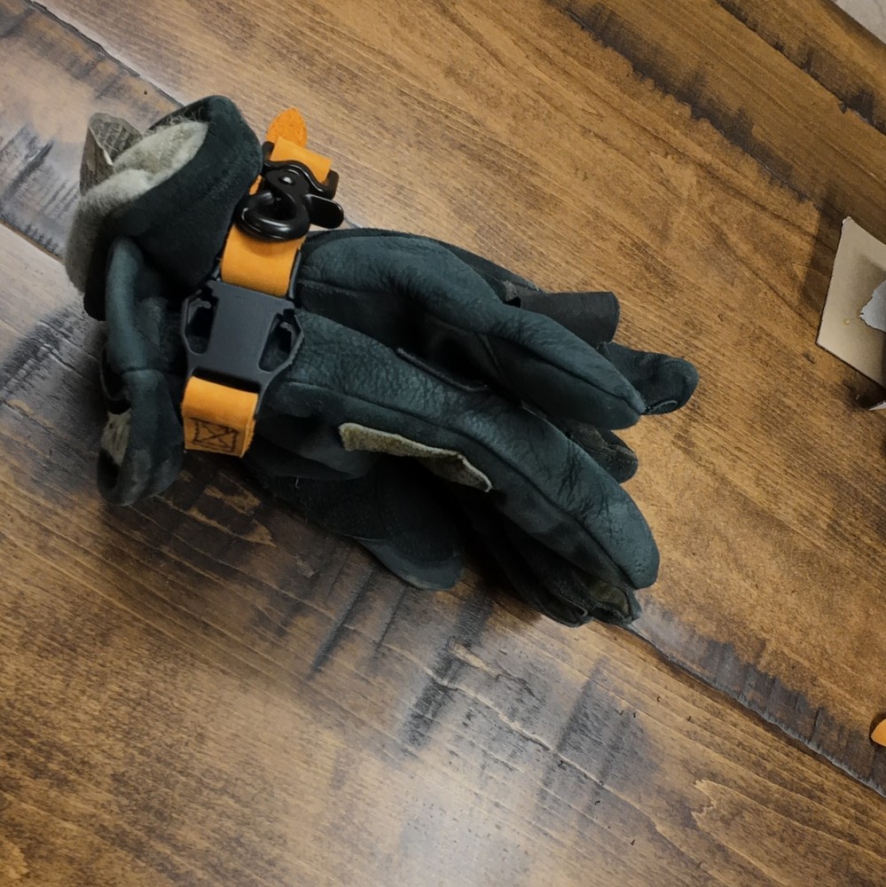Handcrafted Leather Glove Keeper Holder