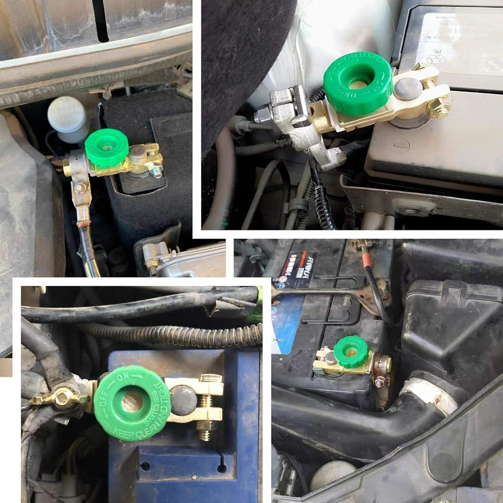 Battery Quick Disconnect Switch Top Post Cut/Shut Off Battery Master Isolator...