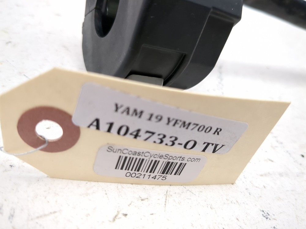 13-25 Yamaha Raptor YFM700R Left Handlebar Switch Assembly Button Toggle Control
