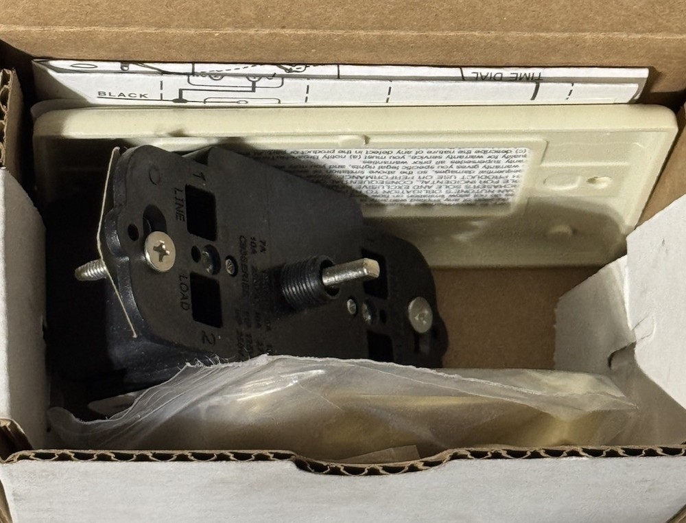 Broan 59V 20-AMP Rotary Light Switch