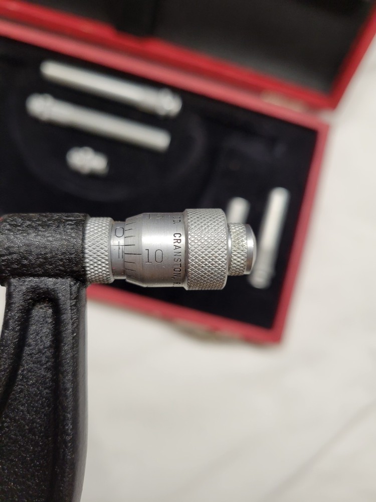 Central Tool Tubular Inside Micrometer 10 Pc Measurement Tool EXC COND