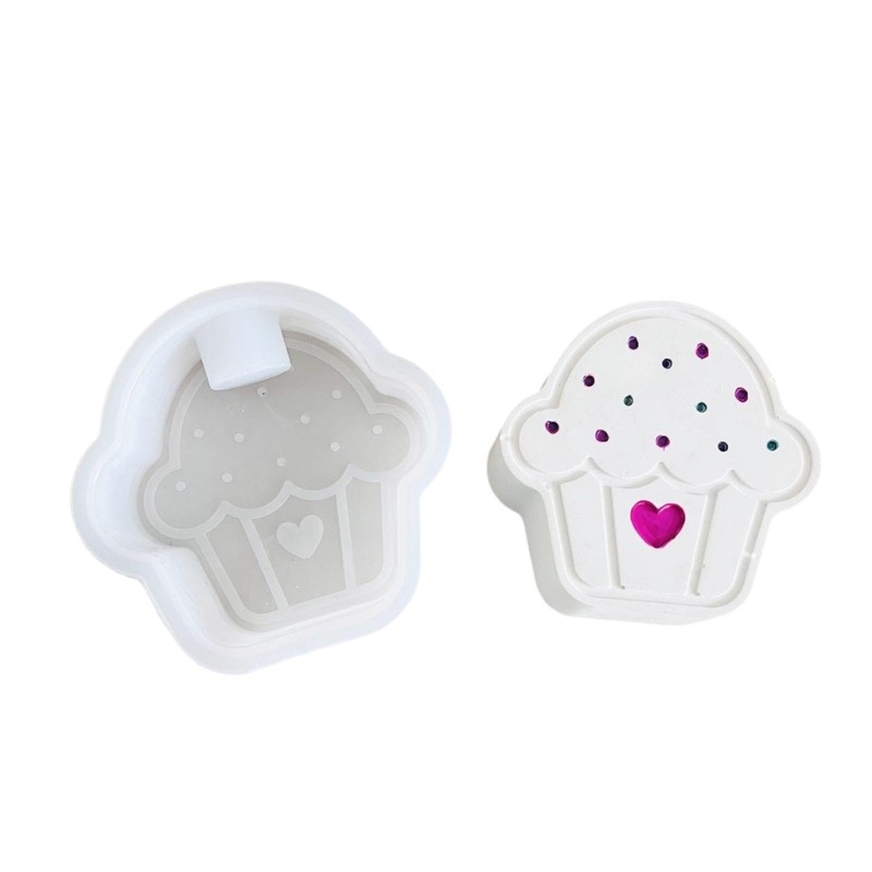 Versatile Silicone Mold For Individualized Heart Cup cake Holder Projects