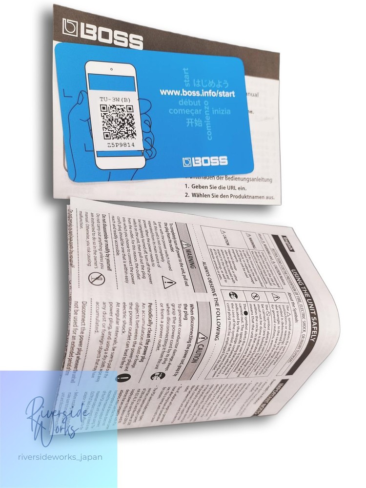 BOSS Effects Pedal TU-3W