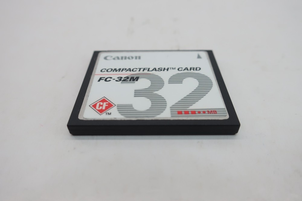 Canon Compactflash Memory Card FM-32M 32MB Camera Memory Card - Tested