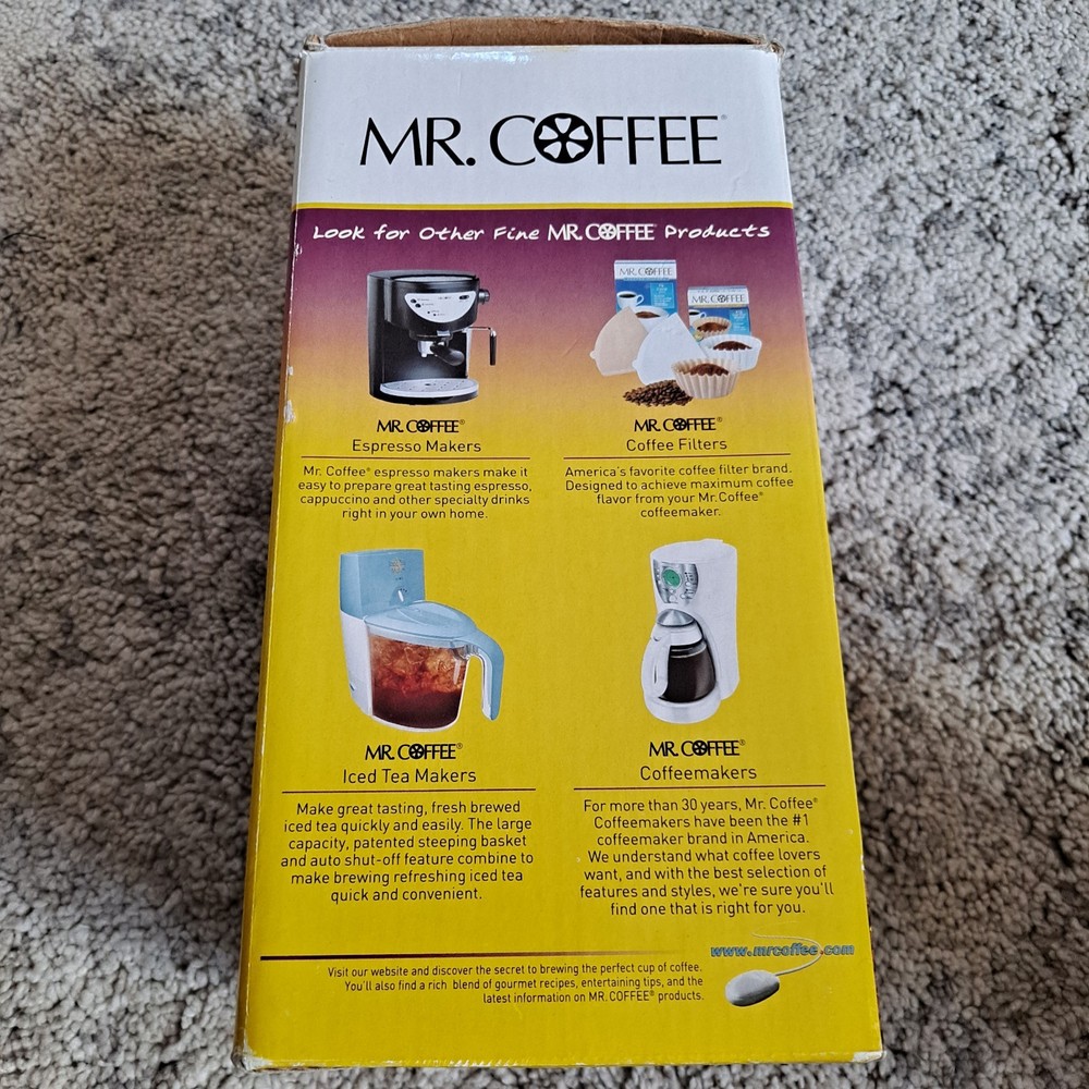 Mr. Coffee IDS77 Easy To Clean, Automatic Programmable Coffee Grinder, 4-12 Cups