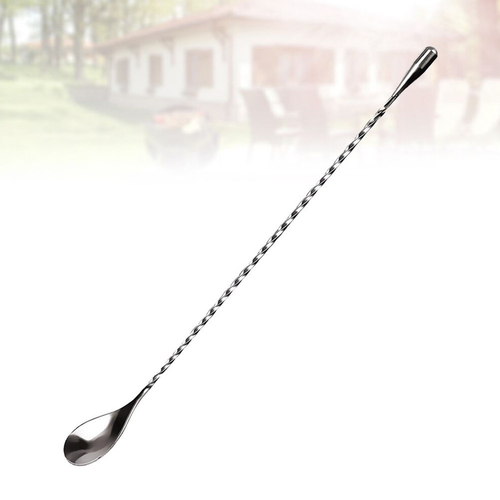 2pcs Long Handle Mixing Spoons for Bar and Home Use