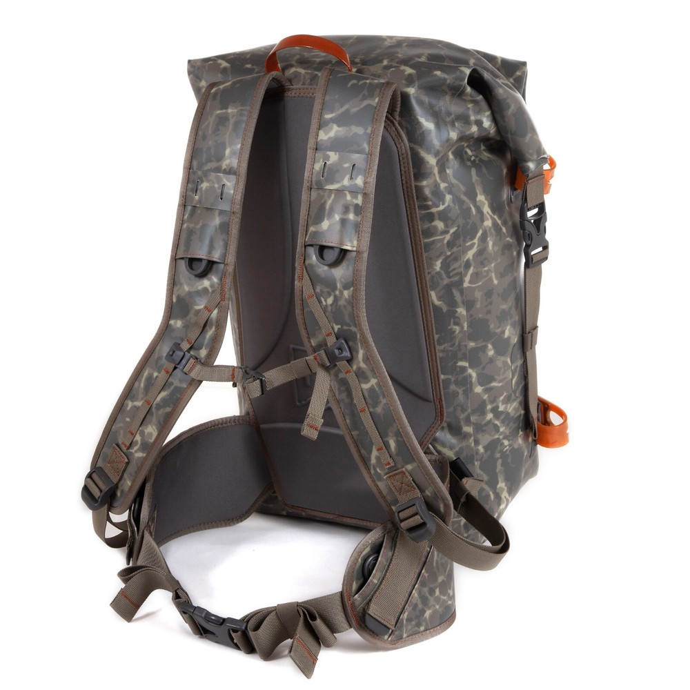 Fishpond Wind River Roll-Top Backpack - Eco Shadowcast Camo - New