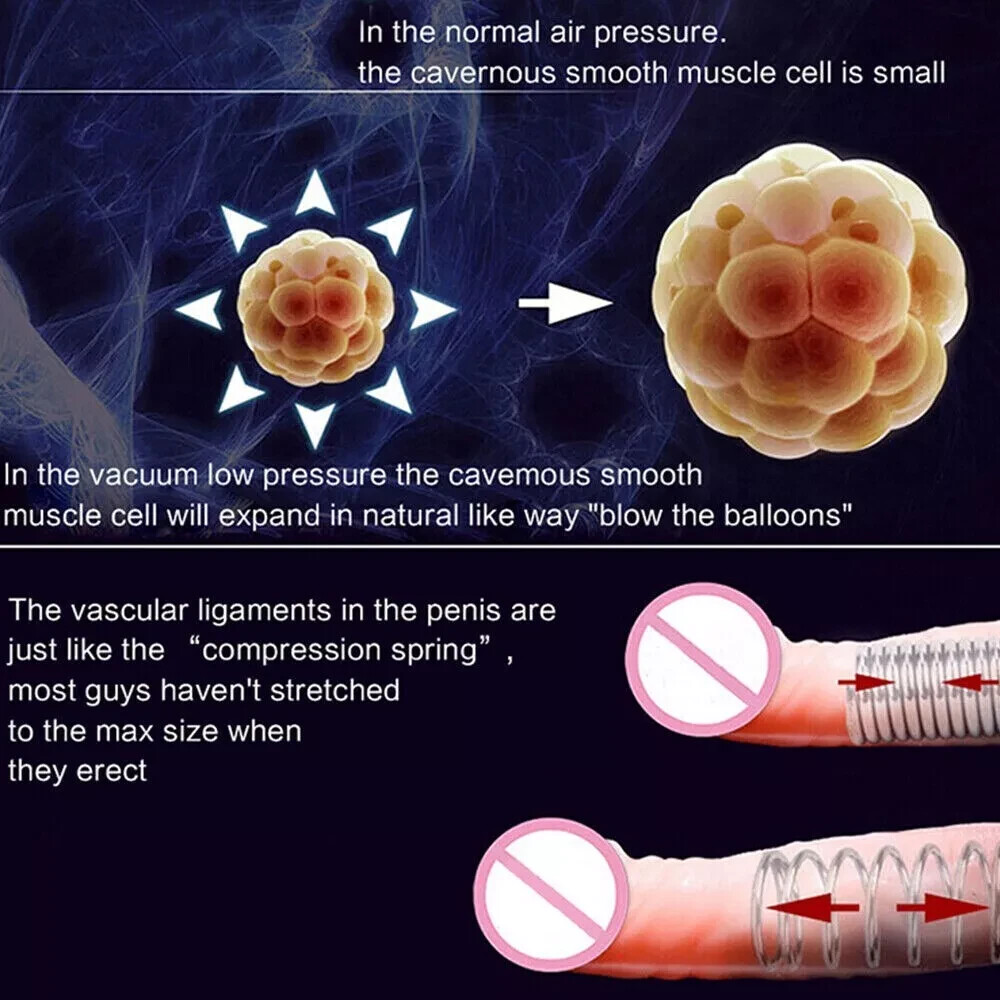 Vacuum Electric Penis Pump Digital rechargeable Male Men Penis Enlarger Growth