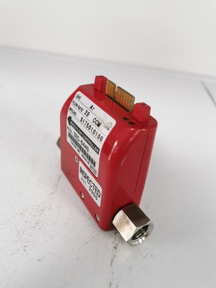 STEC SEC-6440 Mass Flow Controller AR 20SCCM CDE