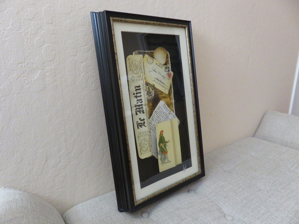 Le Matin 3D Framed Wall Art by Tim Burney