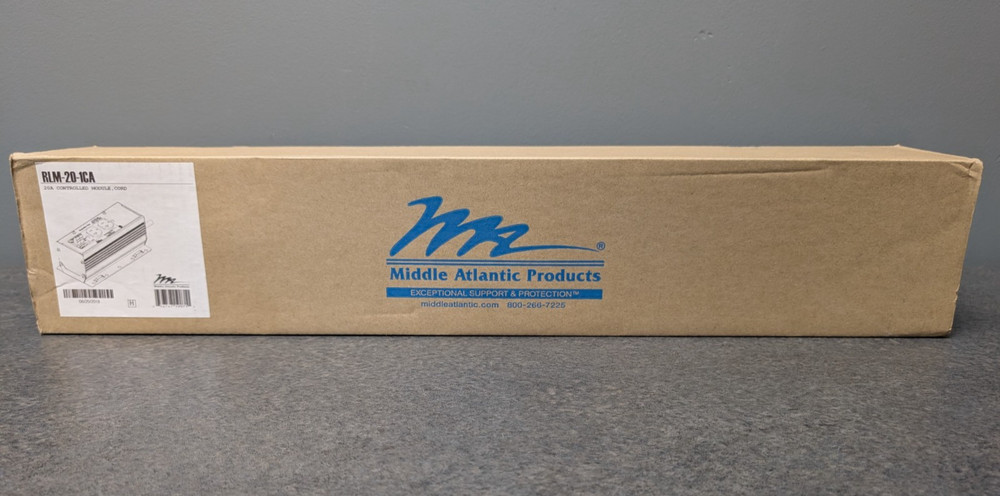 Middle Atlantic RLM-20-1CA 20A Controlled Module, Cord