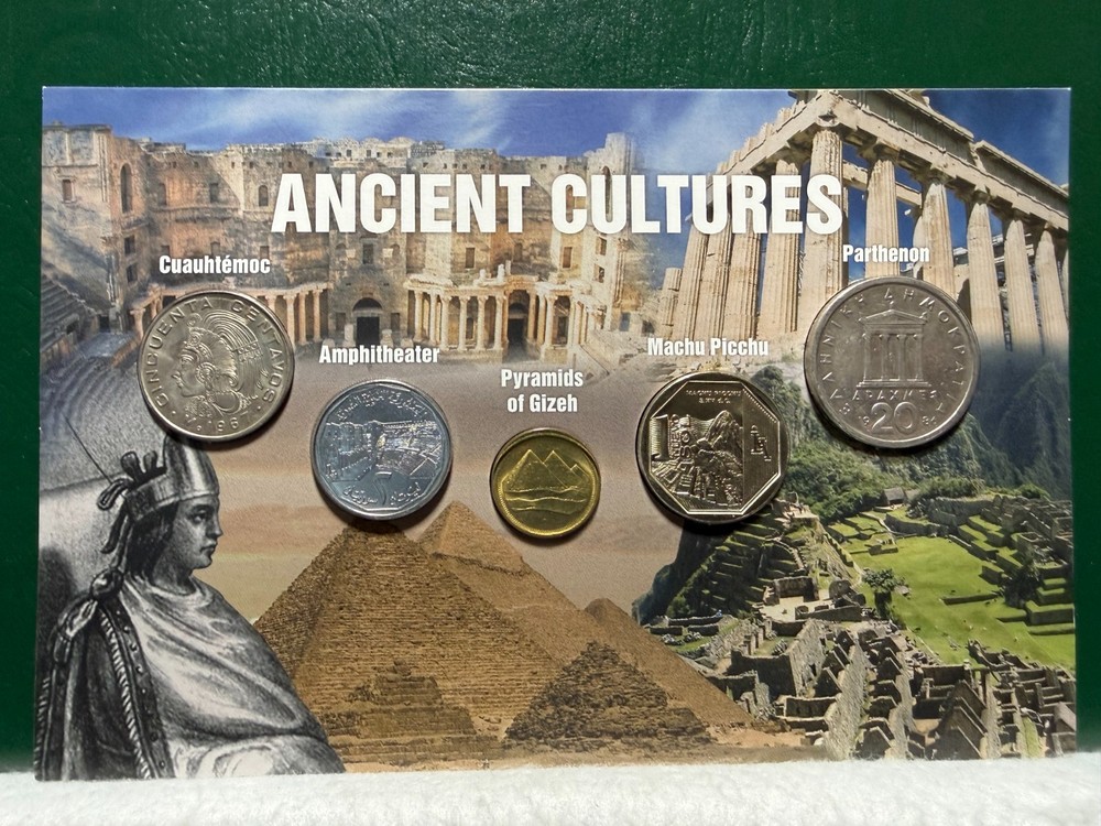 The five - five coins, one topic - Ancient Cultures
