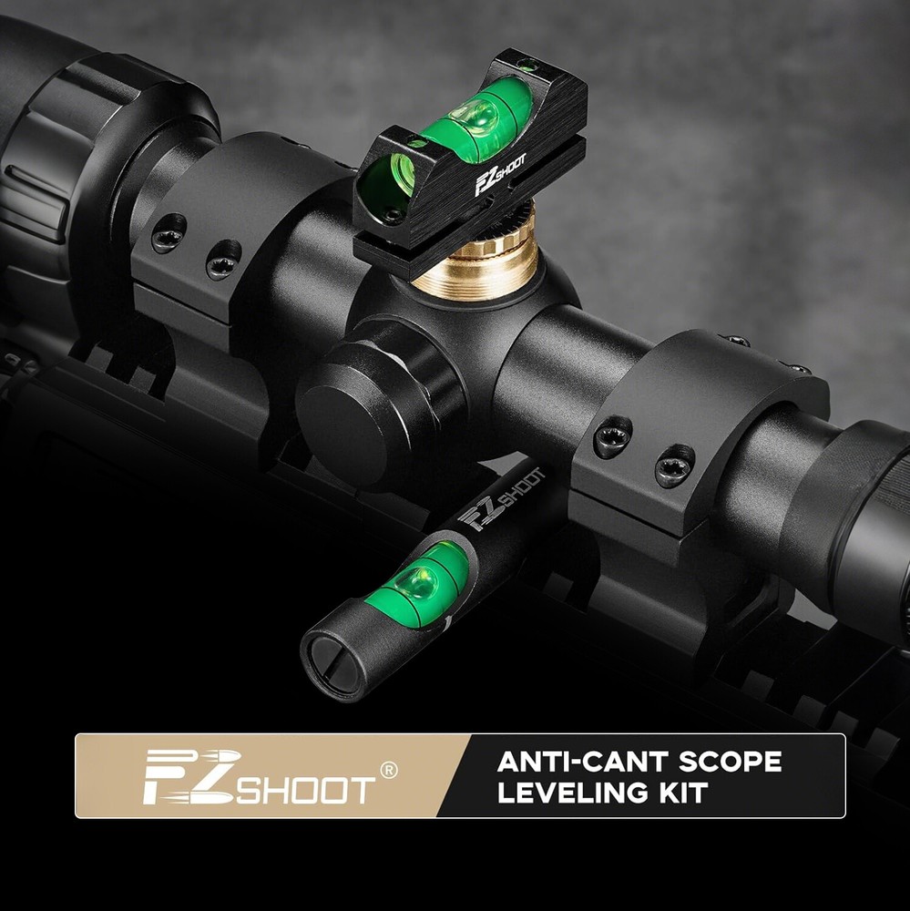 Upgraded Scope Leveling Combo Universal Magnetic Optics Scope Bubble Level Kit