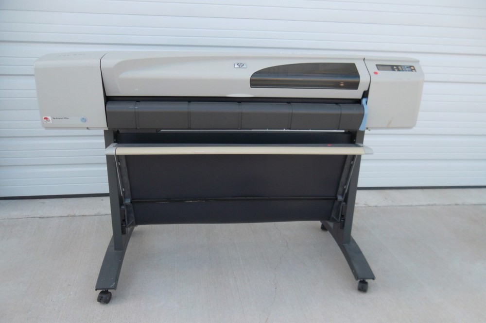 HP DesignJet 500ps Plotter 42" Roll Color Printer Wide Inkjet USB Network C7770C