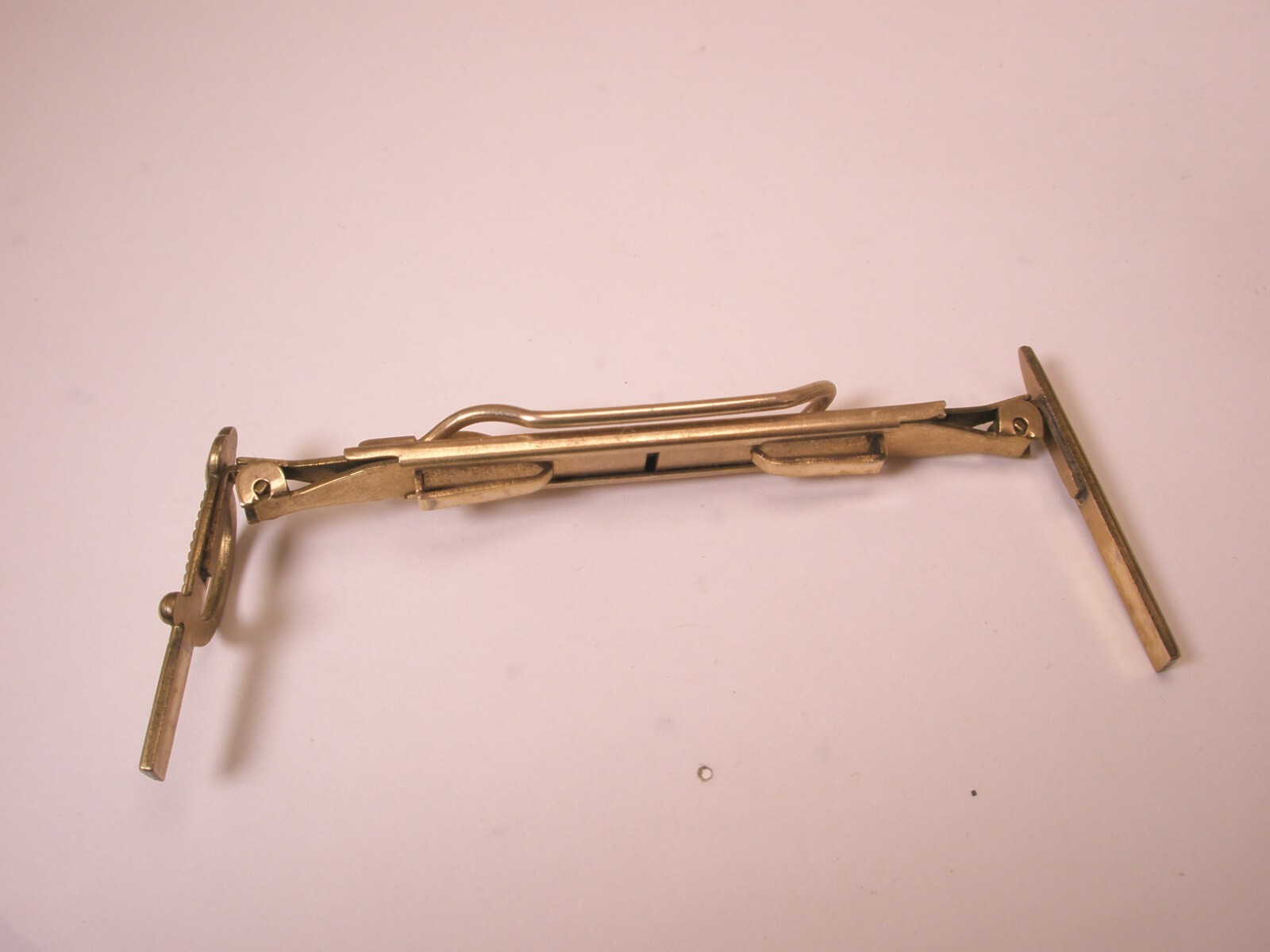 Officer Sabre Cutlass Sword Vintage HADLEY EXPANDING FOLDING Tie Bar Clip