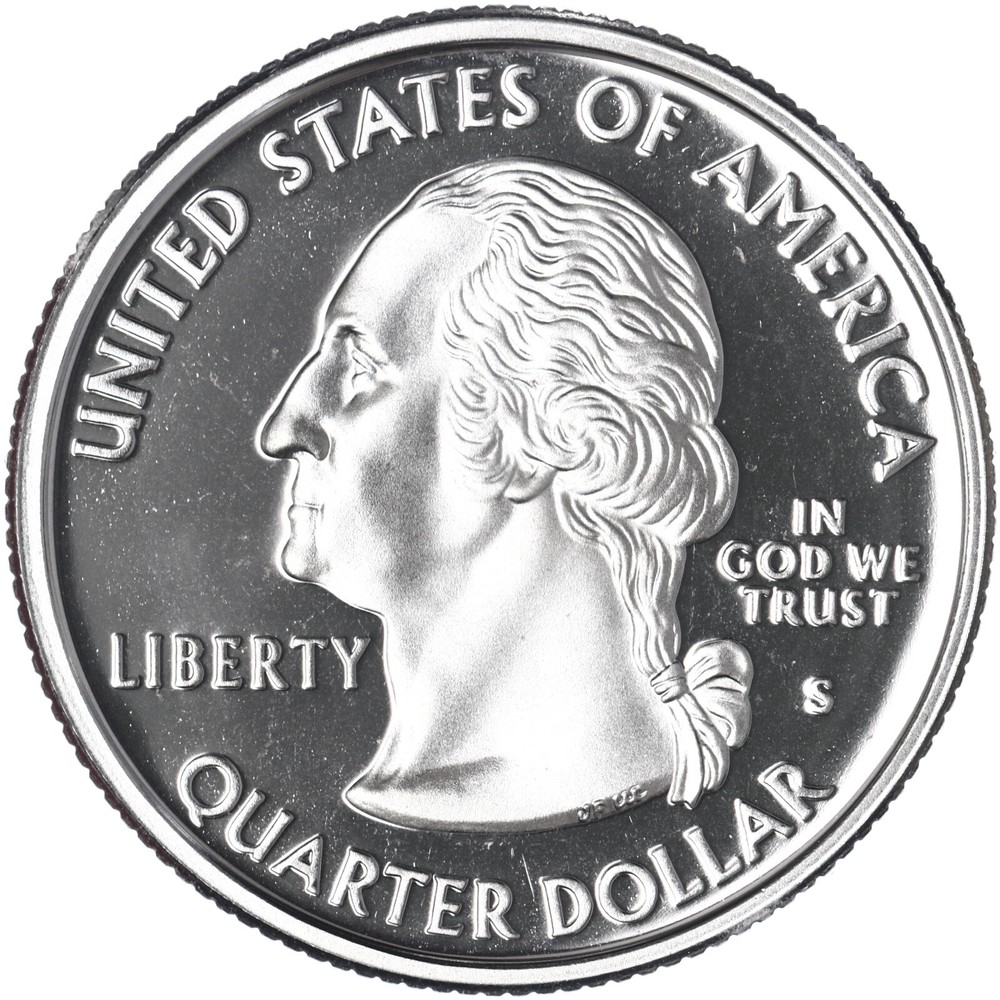 2000 S State Quarter Massachusetts Gem DCam Proof CN-Clad