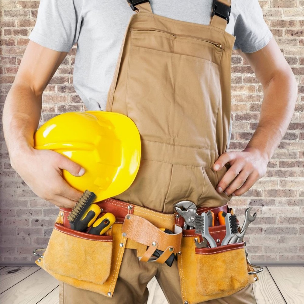 VASTOOLS Wire Brushes Cleaning Set 6Pc, 9" and 7", for black