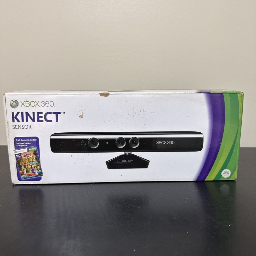 Microsoft Xbox 360 Kinect Sensor -includes KINECT ADVENTURES