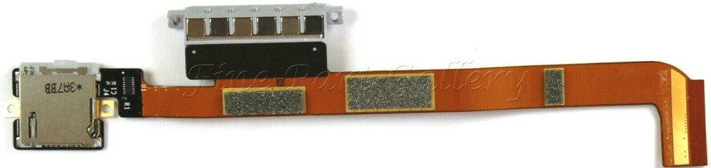 OEM MICROSOFT SURFACE 2 1572 10.6" CHARGING PORT MICRO SD CARD READER FLEX CABLE