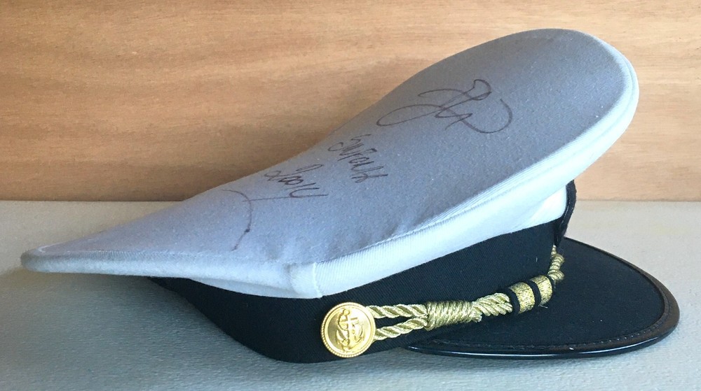 MSC Sinfonia Signed Captain Cap - 2014