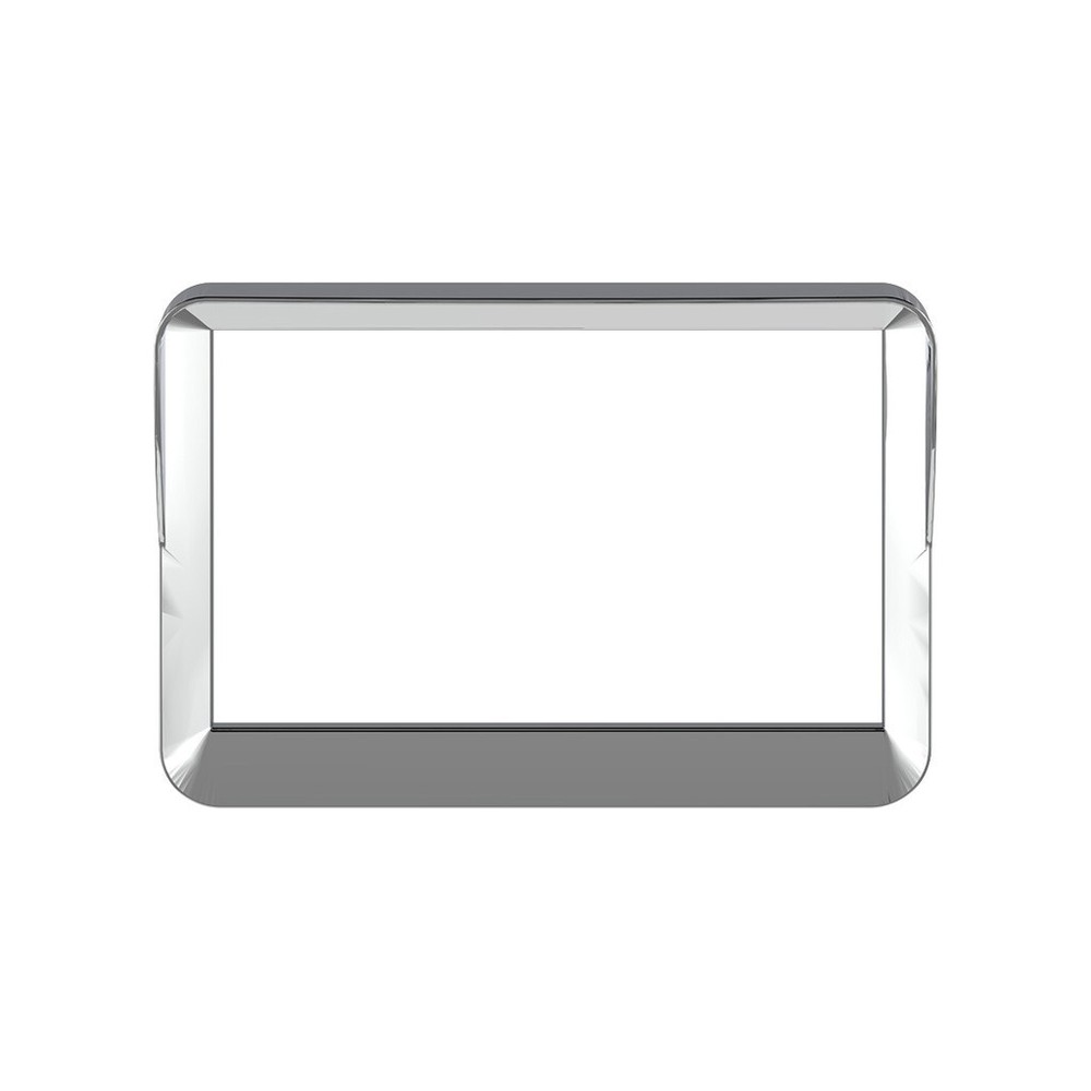 7 Inch Navigation Screen Bezel for 2012-2021 Peterbilt 579 - Chrome