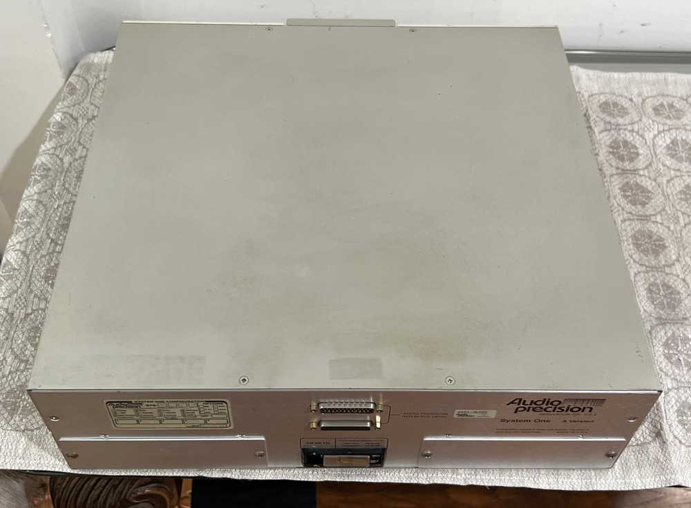 Audio Precision SYSTEM ONE A Version