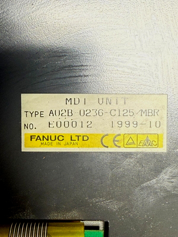 FANUC A02B-0236-C125/MBR - HORIZONTAL SEPARATE TYPE MDI UNIT