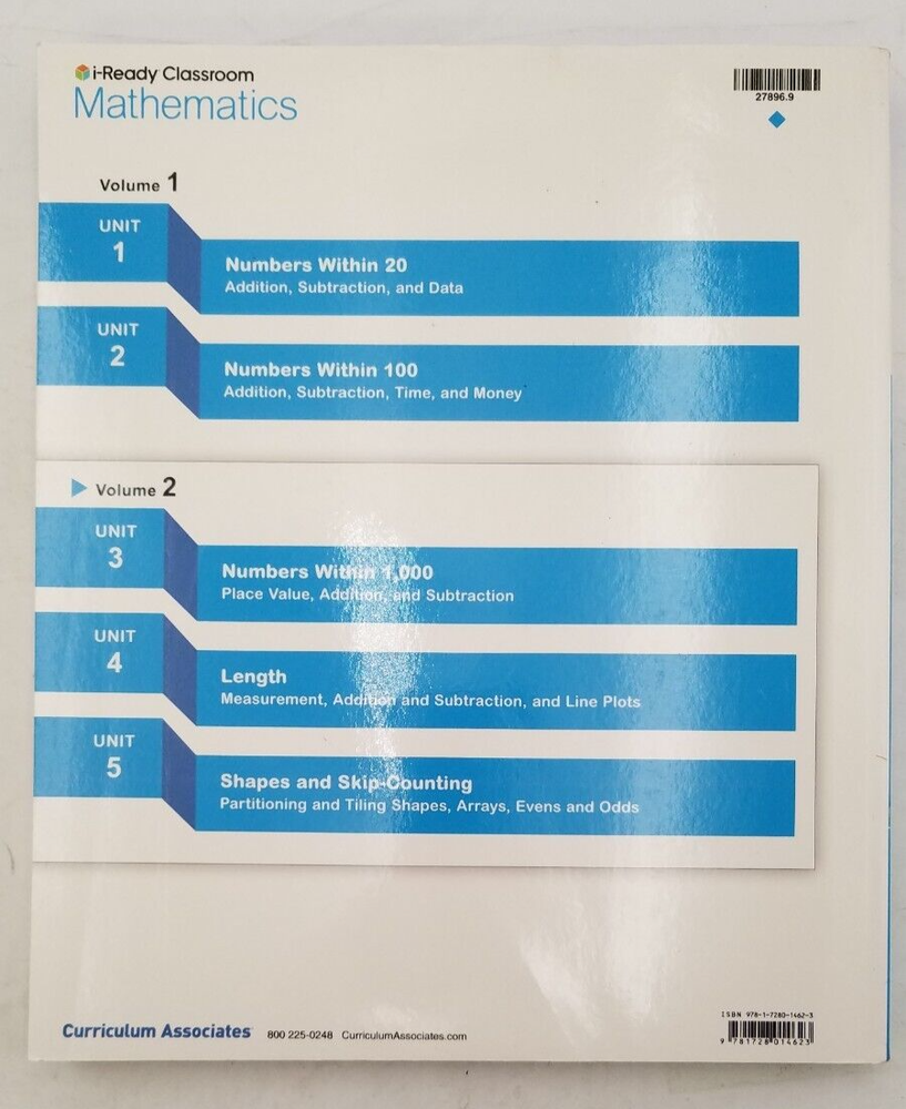 i-Ready Mathematics Grade 2 Volume 2 Teacher's Guide