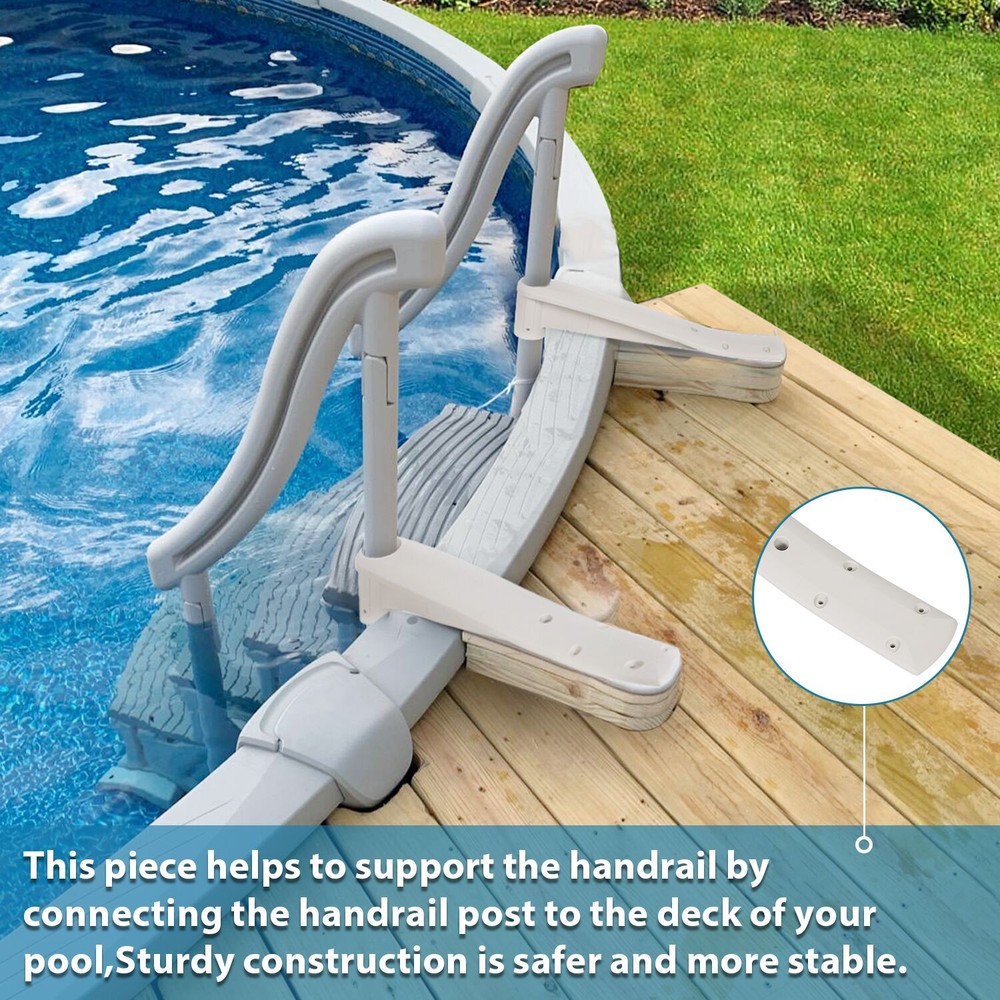 NEW PP Deck Support for Above Ground Swimming Pool Step Replace for 160-0001PG