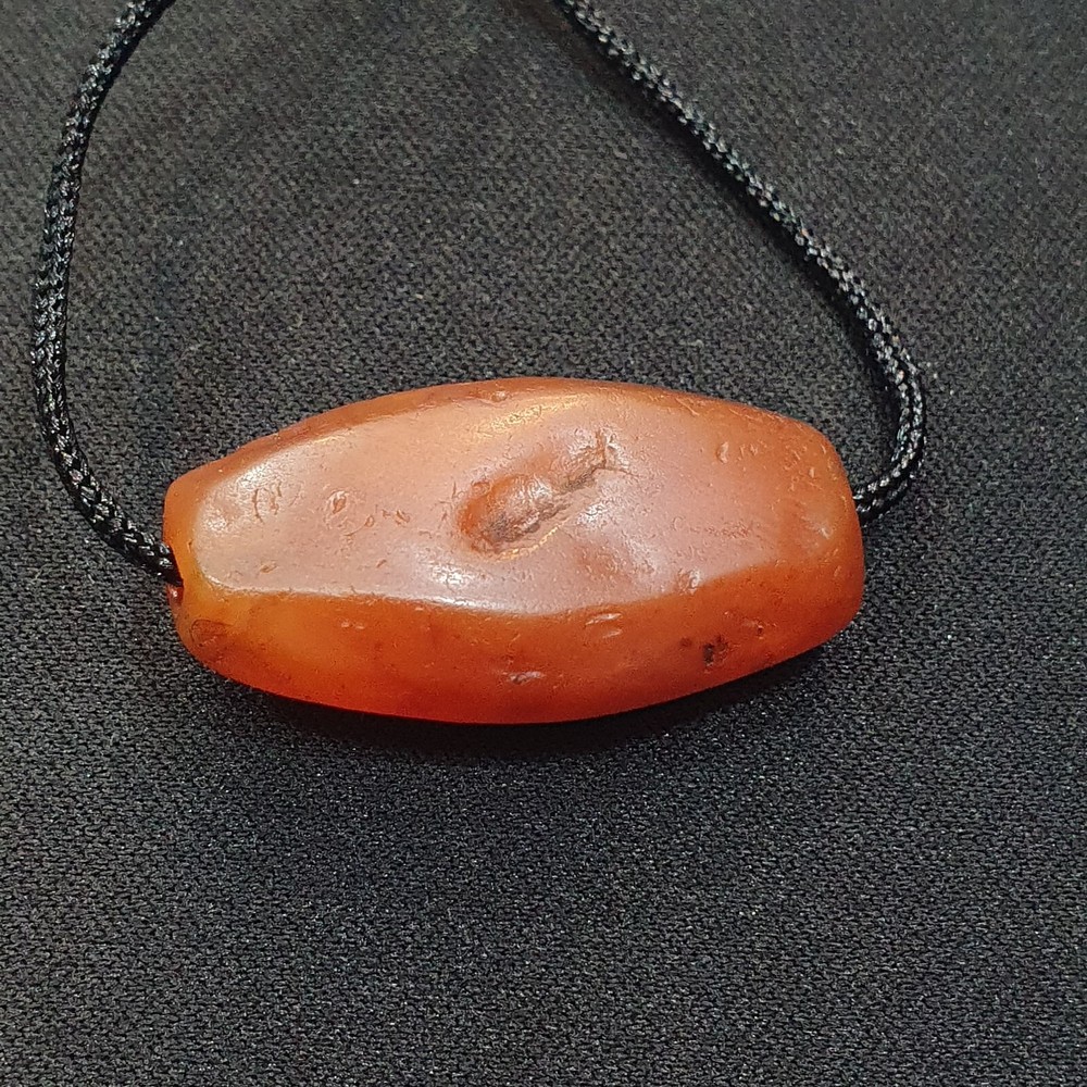 Ancient Antique Carnelian Middle eastern African AGATE Bead