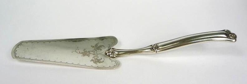 Biedermeier cake lifter Silver about 1850