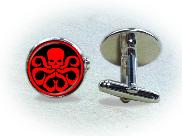 Hydra Cufflinks or Tie Clip - Pick One