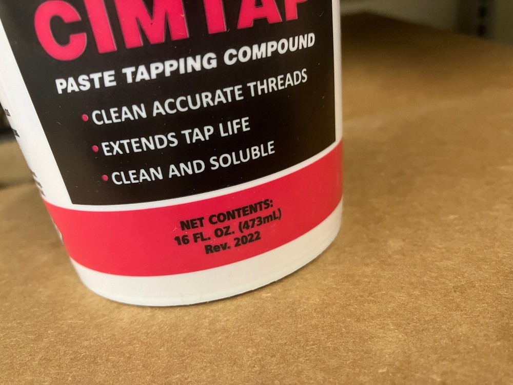 Cimcool Cimtap Pink Tapping Paste 16 oz