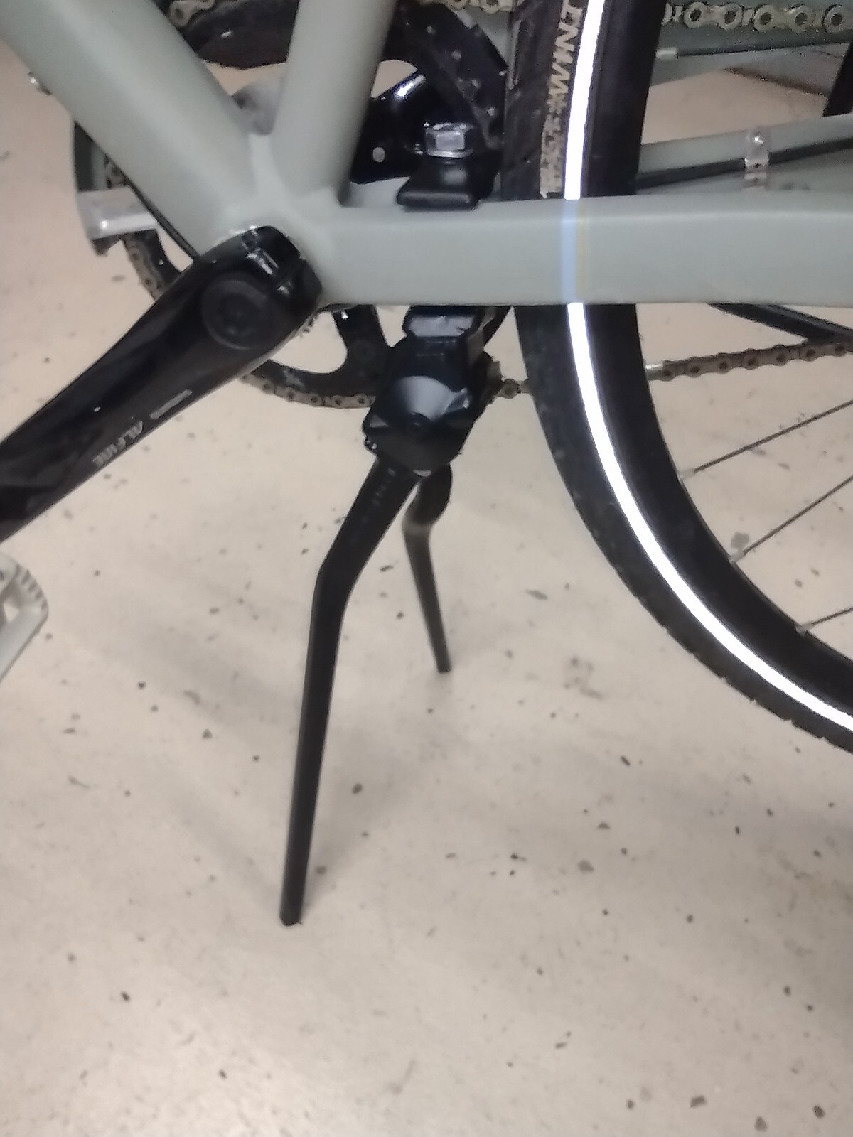 Pletscher ESGE Heavy Duty double leg kickstand Switzerland BLACK or SILVER