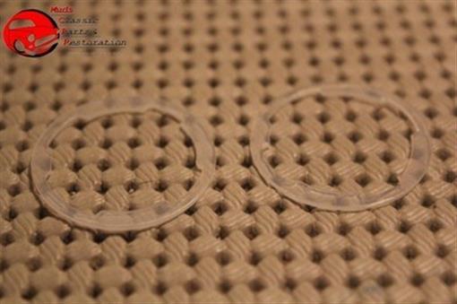 Chevy GM Door Lock Gaskets Clear Pair