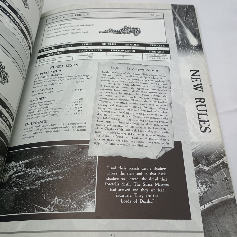 Battlefleet Gothic - 2002 Annual - Used