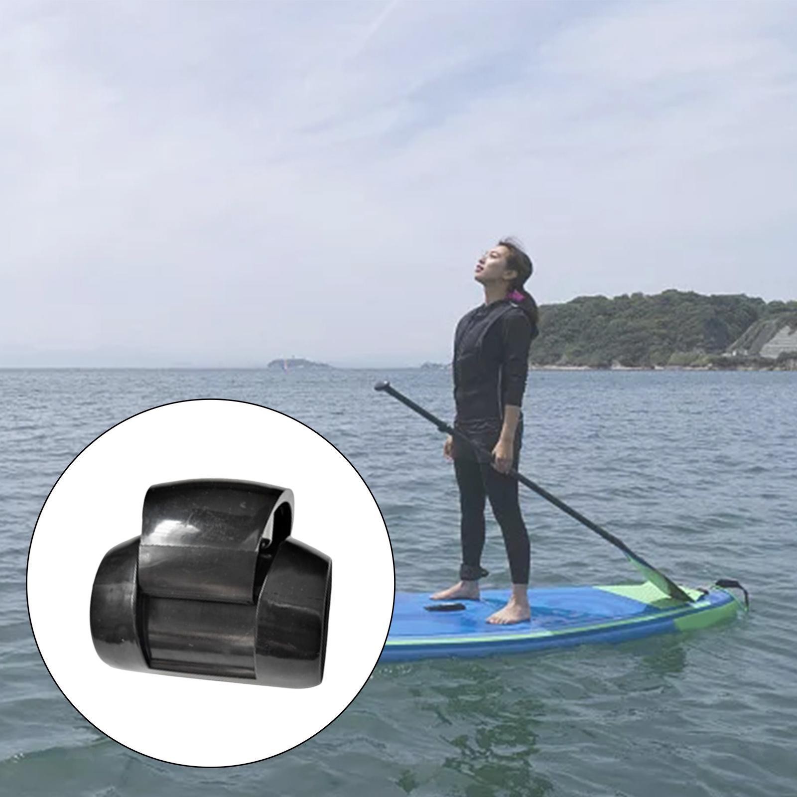 Black Nylon Clamp Button for