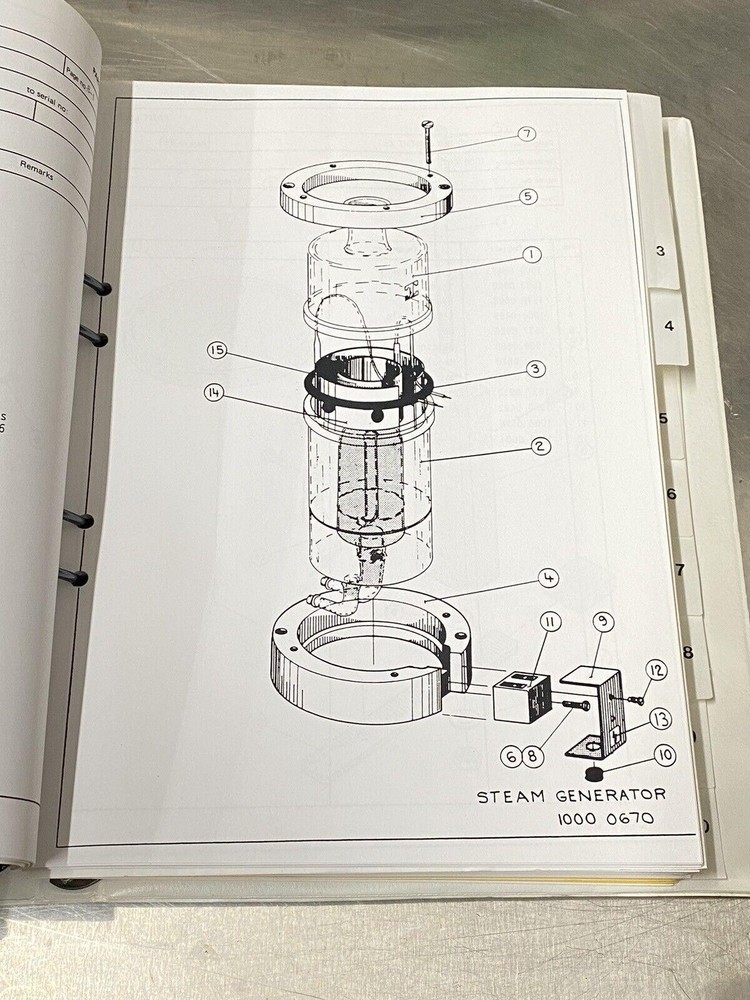 Tecator 1030 Distilling Unit - Users Guide / Instruction Manual / Book