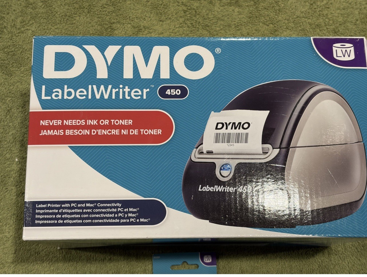 DYMO LabelWriter 450 Thermal Label Printer (For PC & MAC)