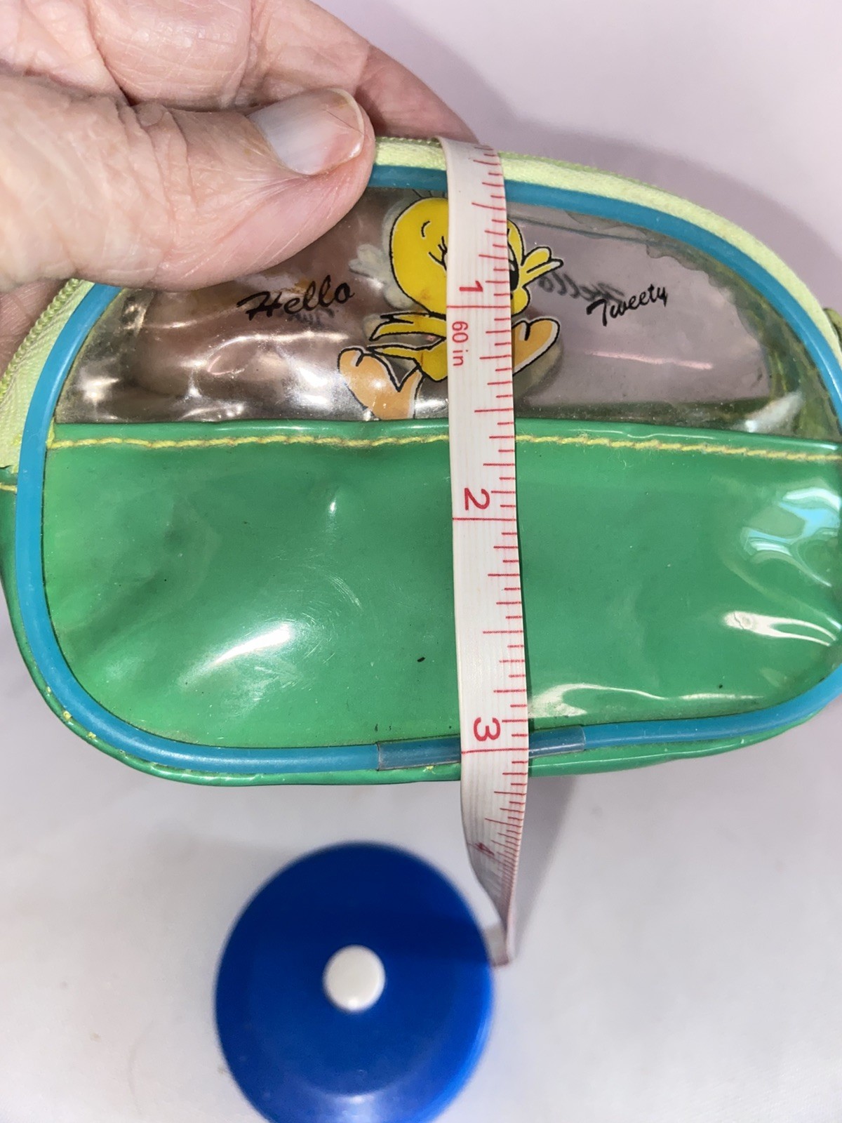 Vintage 1990’s Tweety Bird Plastic Zipper Coin Purse