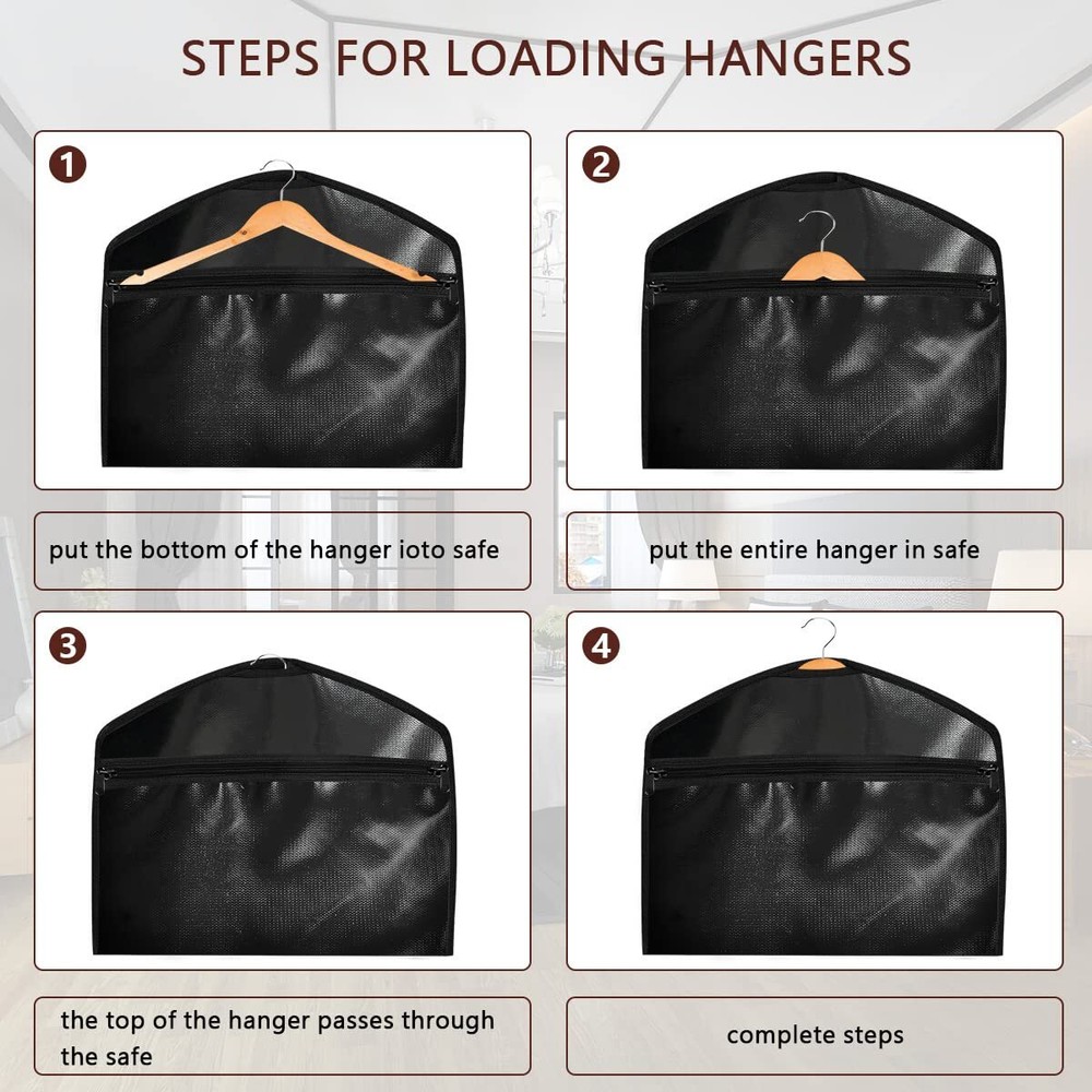 Hanger Diversion Fireproof & Waterproof Safe with Lock and Small Fireproof Ba...