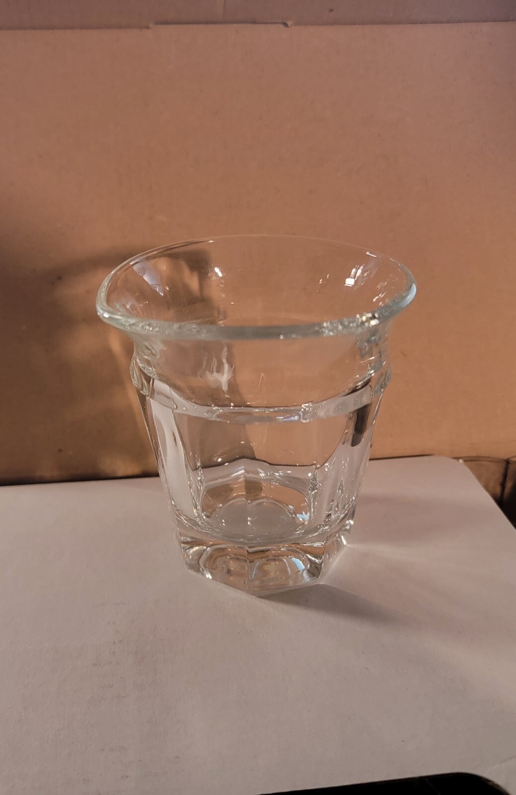 Lot 6 Starbucks Bormioli Espresso Shot Glass 5 1/4 oz 011109914 Pour Spout Wide