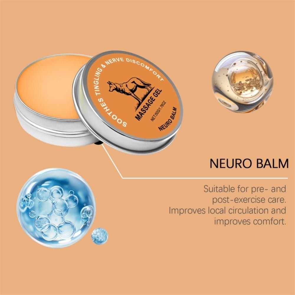 1-5X Therawolf Neuro Balm, Nerve Relief Balm for Neuropathy, Natural Joint Care