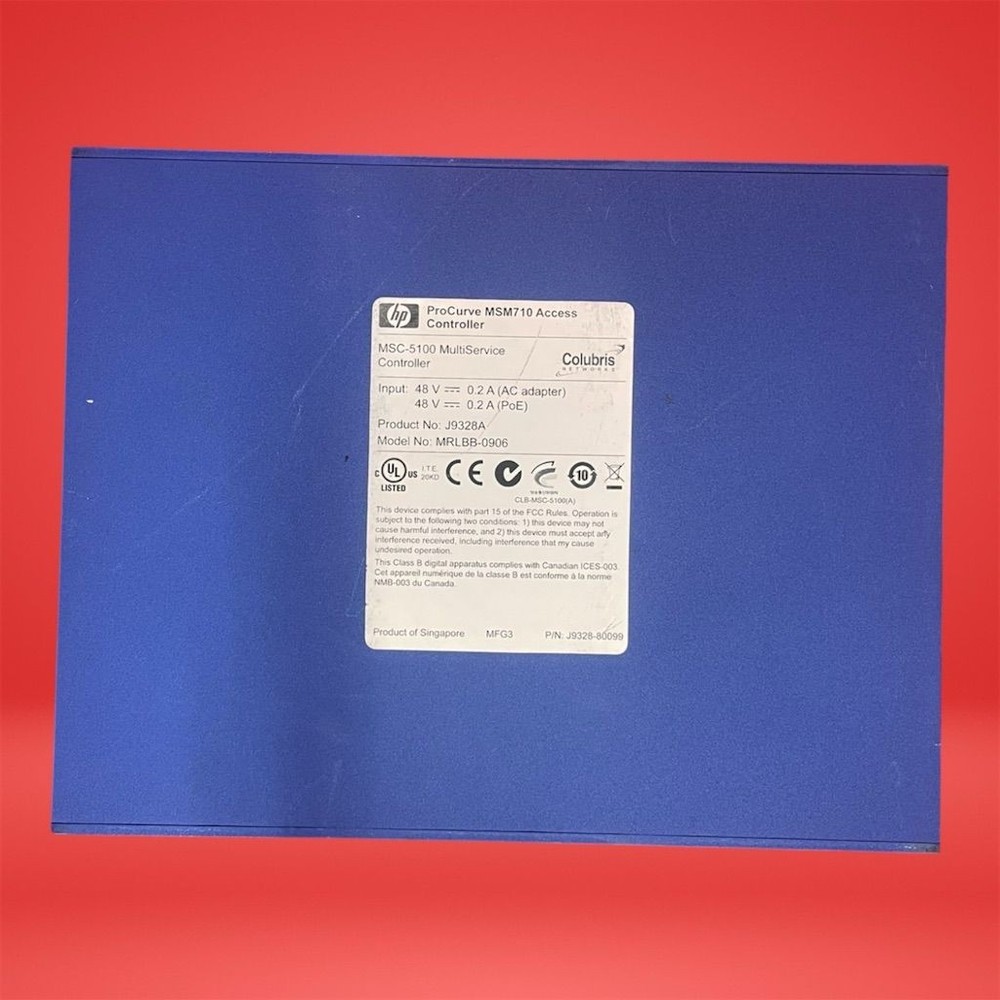 PlayPanel Mobility Controller HP ProCurve MSM765zl